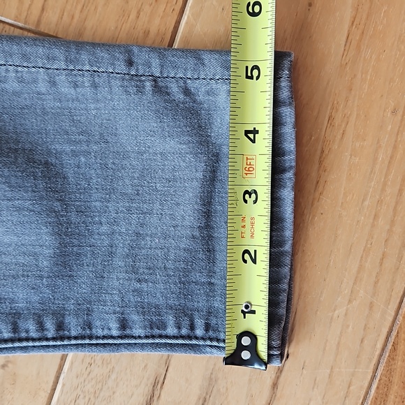 7FAM Gwenevere Skinny Jeans in Grey, Size 26 - Picture 11 of 16